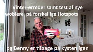 Vinter ørreder samt test af nye woblere