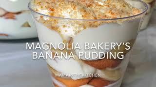 Magnolia Bakery’s Banana Pudding ( the best banana pudding )