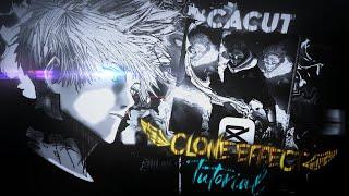 Famous Manga CLONE EFFECT | Capcut Tutorial #capcut #capcuttutorial