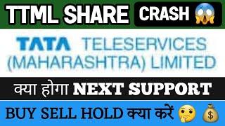 TTML Share news today | Big Crash  | Next Target | और कितना नीचे गिरेगा 