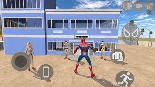 Playing as a Spider man Mode - Indian Bike Driving 3d