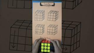 magic trick to solve rubik's cube .#shrots #rubikscube #magic #tricks #solve