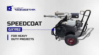 Cosmostar SpeedCoat GX1192 Gas Hydraulic Airless Sprayer