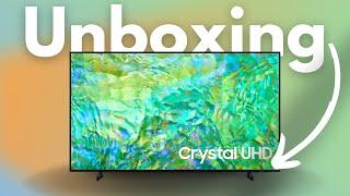 Samsung CU8000 Crystal UHD TV - Unboxing & Setup