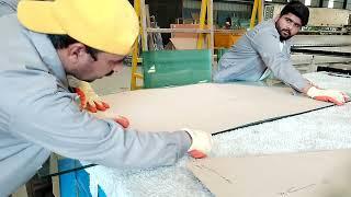 How to make 10MM Glass Cutting for bakery counter 