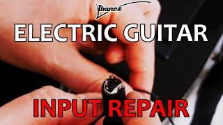 Guitar Repair - Barrel Jack Replacement - TimeScar