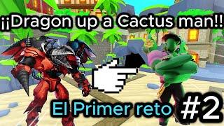 Ultimate dragón a Titan Cactus man Dia 2 El Primer reto... toilet tower defense #toilettowerdefense