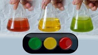 Chemical Traffic Light - Beautiful chemical Experiment!