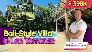 BALI-STYLE VILLA IN LAS TERRENAS [3-Bed Oasis with Pool & Garden Paradise] | Real Estate Solutions