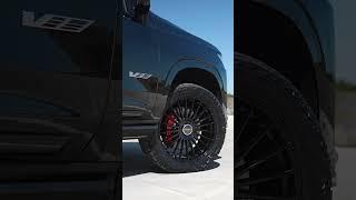 Autoplex Customs lifted Escalade V on Vossens! #autoplexcustoms #vossenwheels #shorts