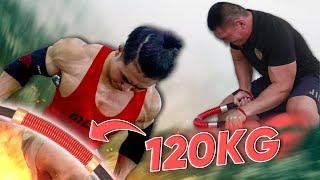 Cánh Tay Khỏe Nhất Việt Nam BẺ HUYẾT LONG ĐAO 120KG LÀ AI? Hiếu Khổng Lồ? Đăng Béoo? | THẾ DÂN