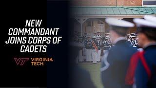 New commandant joins the Virginia Tech Corps of Cadets