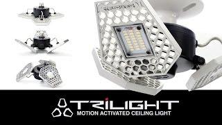 Striker TriLight - Motion Activated Ceiling LED Light For Your Garage, Basement, Attic, Etc