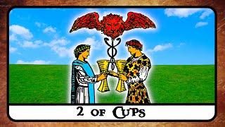 2 of Cups Tarot Card Meaning  Reversed, Secrets, History 