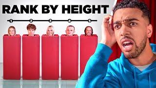 Ranking Strangers from Tallest to Shortest