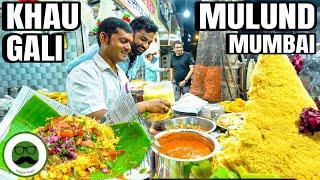 Mulund Khau Gali Street Food Pt 1 | Ice Bhel , Dabeli & More | Veggie Paaji Mumbai