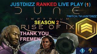 MY FIRST SEASON 2 RANKED MATCH: DO I GET BETTER?.. Live Play (1) S2 E1 Dune Imperium Digital