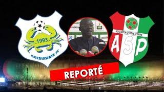  Urgent - Le derby de la banlieue: Le match AS Pikine vs Guédiawaye FC reporté pour…