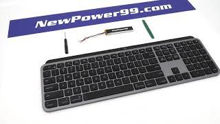 How to Replace Your Logitech MX Keys Advanced Wireless Illuminated Keyboard Battery