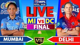  WPL LIVE - DC vs MI | MI W vs DC W WPL Final Match Live | Delhi vs Mumbai Final | Wpl Final Live