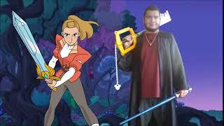 Princess Adora (She-Ra) and Richard The Imaginator (ME)
