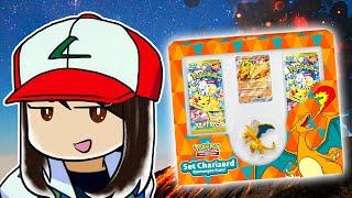 Opening The Charizard Special Collection Set Indonesia | Surging Sparks | KrystalKollectz