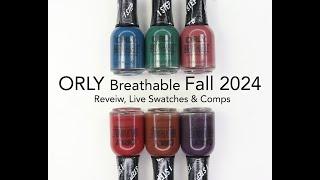 ORLY Breathable Loose Threads Fall 2024 Collection: Review, Live Swatches & Comparisons