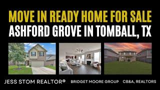 Home tour in Tomball Texas $325,000 - Move in ready home for sale near Houston Texas