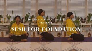 Sesh Pose for Foundation | Utilizing Gyan Mudra