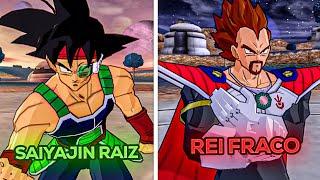 TODOS os SAIYAJINS PUROS de Tenkaichi 3!! do MAIS FRACO até o MAIS FORTE