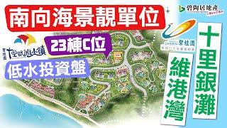 【碧陶居地產·大灣區頻道】碧桂園 · 十里銀灘維港灣 23棟C位！南向海景靚單位 -- 低水投資盤！