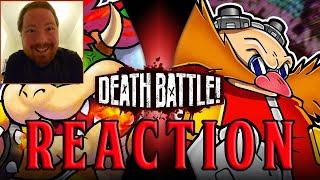 A DREAM COME TRUE! Bowser VS Eggman DEATH BATTLE Reaction