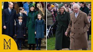 Royal family greet wellwishers at Sandringham on Christmas Day