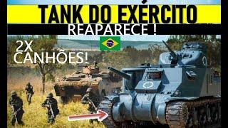 TANK do EXÉRCITO BR Reaparece! 2x Canhões! #military #militar #geopolitica