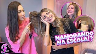 NAMORANDO NA ESCOLA!? *Ela chorou? - Fran Japa