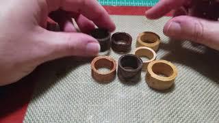 Revisiting Wooden Rings Pt.2 - Winding and shaping the rings.