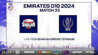 Highlights - Match 33 | Dubai vs Sharjah | Seven Districts Present Emirates D10 Powered by Fancode