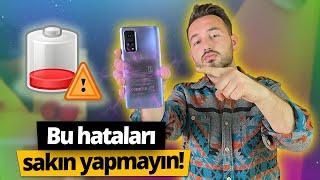 Telefonun bataryasını bitiren 5 hata! - Bunları sakın yapmayın!