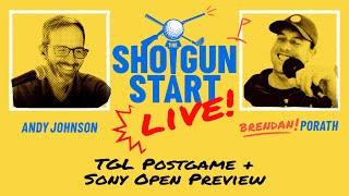 TGL postgame show: NYGC vs. The Bay Golf Club + Sony Open Preview | The Shotgun Start