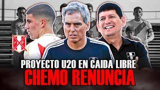 FUTBOL PERUANO en DECADENCIA: CHEMO RENUNCIA, FELIPE CHAVEZ FUERA, NO EUROCAUSAS en PERU SUB 20