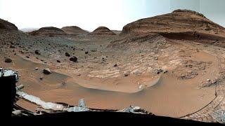 NASA’s Curiosity Mars Rover This “Paraitepuy Pass" View on Mars Near Gale Crater #mars #curiosity