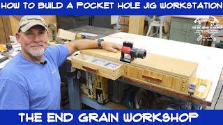 How to build a pocket hole jig workstation - The End Grain Workshop