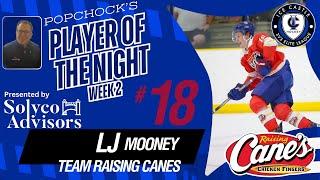 LJ Mooney -  IC Hockey 3v3 Elite -  Player of the Night - Week 2