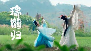 Classical Chinese Dance: The Auspicious Crane Returns | 河南卫视2023元宵奇妙游——舞蹈《瑞鹤归》| CNODDT