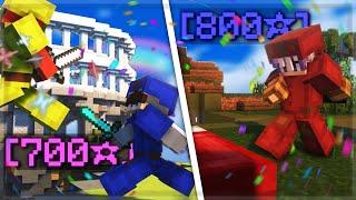 Solo Queueing 4s Bedwars and CLUTCHING | Hypixel Bedwars