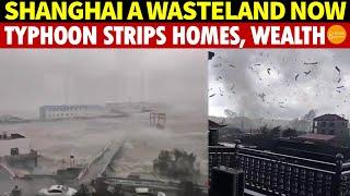 Shanghai Is a Wasteland! Typhoon Leaves Many Homeless, Assets Vanished Overnight