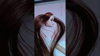 인형식모 doll reroot #barbiehair #odile #바비