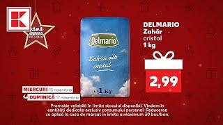 Oferta Kaufland din 13-17 noiembrie: zahăr, fasole albă și ceafă de porc