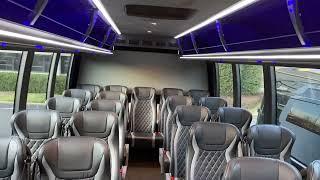 28 Passenger Executive Minibus Bus Rental in Washington DC, VA & MD - RDV Limousine. 202-528-5233