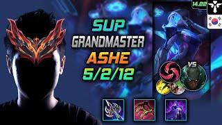 Ashe Support Build Umbral Glaive Hail of Blades - LOL KR GrandMaster Patch 14.22